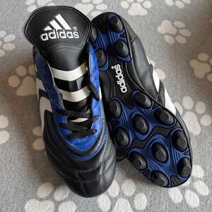 Vintage Adidas Cleats Men's 11.5 Soccer Football Leather 1999